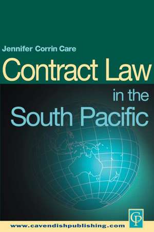 South Pacific Contract Law de Jennifer Corrin-Care