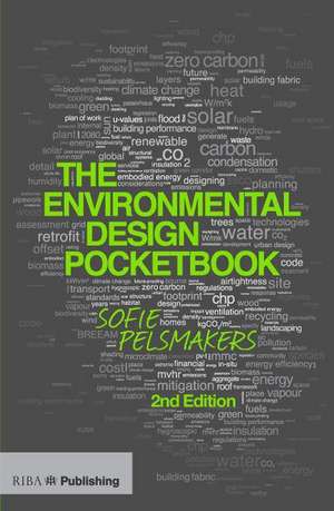 The Environmental Design Pocketbook de Sofie Pelsmakers