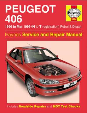 Peugeot 406 Petrol & Diesel (96 - Mar 99) N To T: Peugeot 406 Petrol & Diesel (96 - Mar 99) N to T