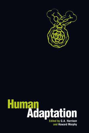 Human Adaptation de Howard Morphy