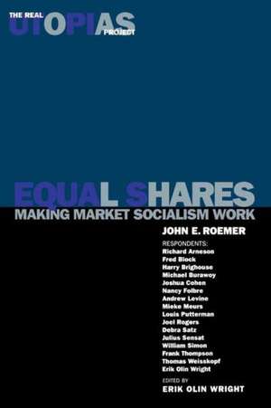 Equal Shares: Making Market Socialism Work de John E. Roemer