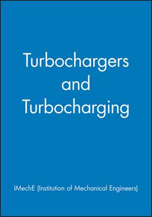 Turbochargers and Turbocharging de Wiley