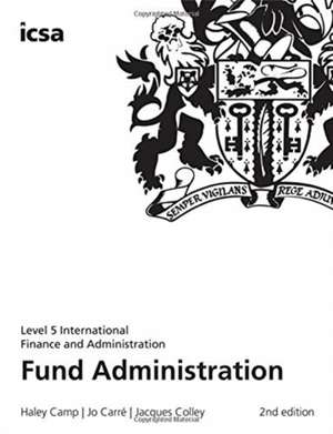 Fund Administration, 2nd edition - Paperback de Jacques Colley
