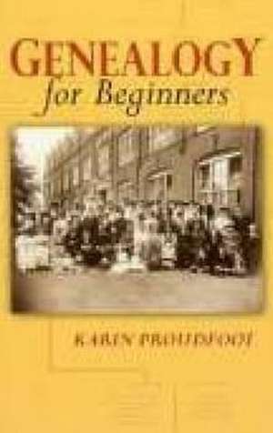 Genealogy for Beginners de Arthur J. Willis