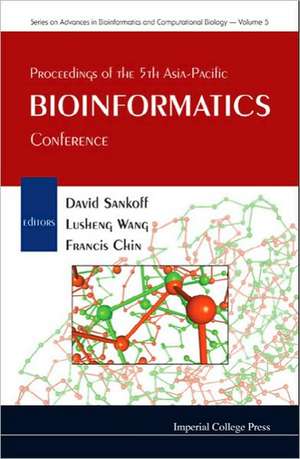 Proceedings of the 5th Asia-Pacific Bioinformatics Conference de David Sankoff