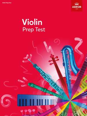 Violin Prep Test de Alan Bullard