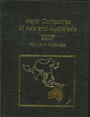 Major Companies of Asia & Australasia 2007 23 V3: Australasa de Graham & Whiteside