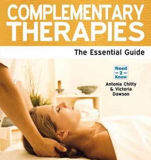 Complementary Therapies de Antonia Chitty