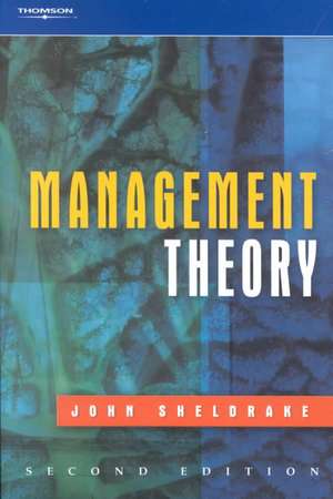 Management Theory de John Sheldrake