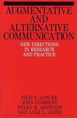 Augmentative and Alternative Communication de Filip Loncke