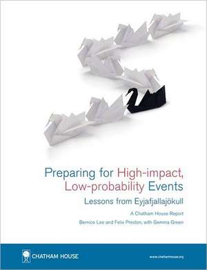 Preparing for High-Impact, Low-Probability Events: Lessons from Eyjafjallajökull de Bernice Lee