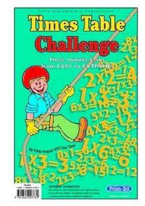 Krajcar, E: Times Table Challenge de Lisa Tiivel