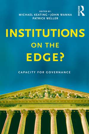 Institutions on the edge?: Capacity for governance de Michael Keating