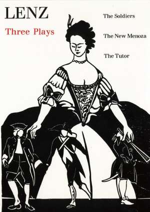 Three Plays de Jakob Lenz