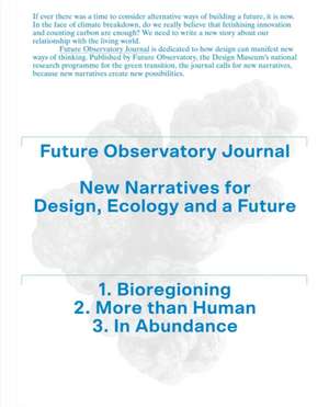 Future Observatory Journal de Justin McGuirk