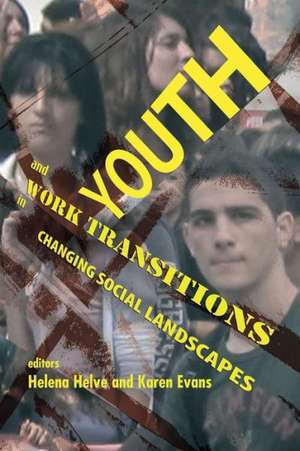 Youth and Work Transitions in Changing Social Landscapes de Helena Helve