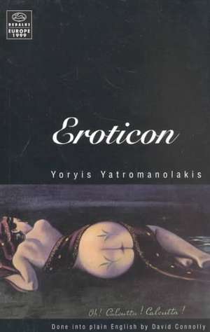 EROTICON de Yoryis Yatromanolakis