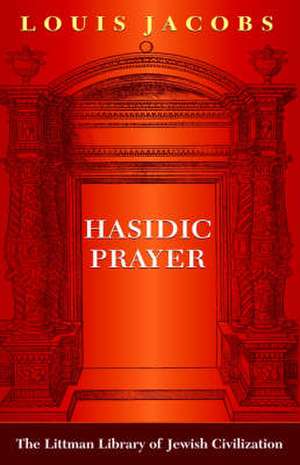 Hasidic Prayer de Louis Jacobs