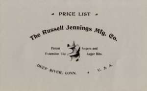 Russell Jennings Manufacturing Company Trade Catalog, 1899 de Kenneth D. Roberts