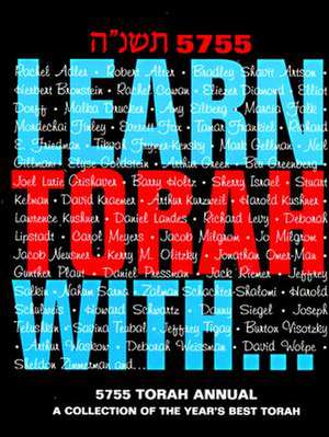 Learn Torah With...5755 Torah Annual: A Collection of the Year's Best Torah de Joel Lurie Grishaver