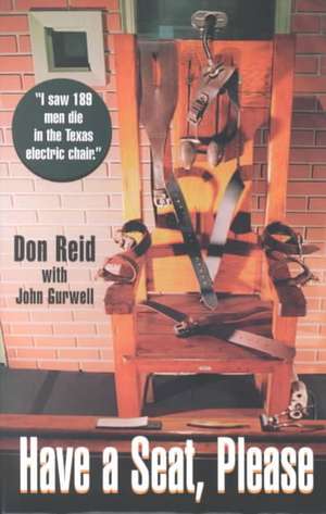 Have a Seat, Please de Don Reid