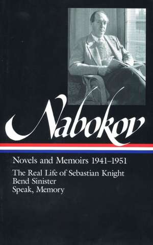 Vladimir Nabokov: Novels and Memoirs 1941-1951 (Loa #87) de Vladimir Nabokov