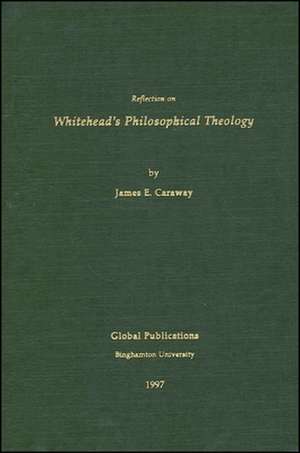 Reflection on Whitehead's Philosophical Theology