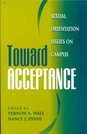 Toward Acceptance de Vernon A. Wall