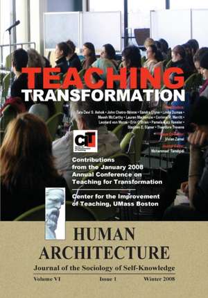 Teaching Transformation de Mohammad H. Tamdgidi