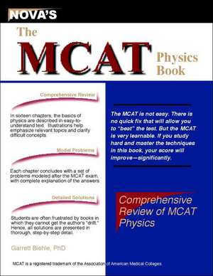 The MCAT Physics Book de Garrett Biehle