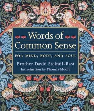 Words Of Common Sense de Brother David Steindl-Rast