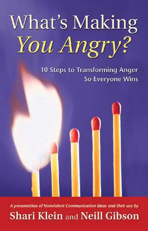 What's Making You Angry?: 10 Steps To Transforming Anger So Everyone Wins de Neill Gibson