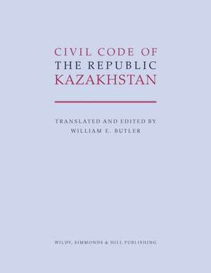 Civil Code of the Republic Kazakhstan