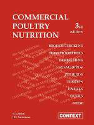 Commercial Poultry Nutrition de S. Leeson