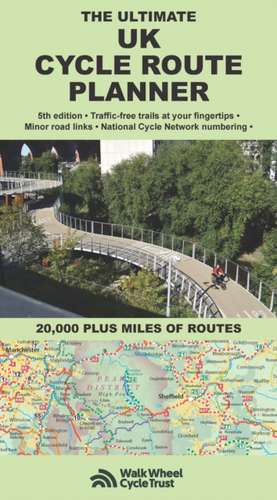 The Ultimate UK Cycle Route Planner Map de Richard Peace