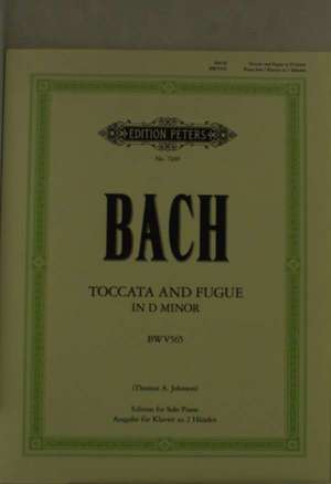 Toccata und Fuge d-Moll BWV 565 de Johann Sebastian Bach