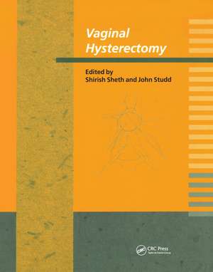 Vaginal Hysterectomy de Shirish S Sheth