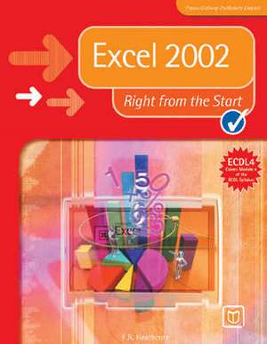 Excel 2002 Right from the Start de Flora R. Heathcote