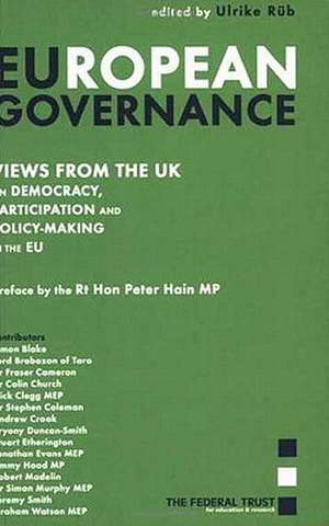 European Governance: View from the UK de Rub Ulrike