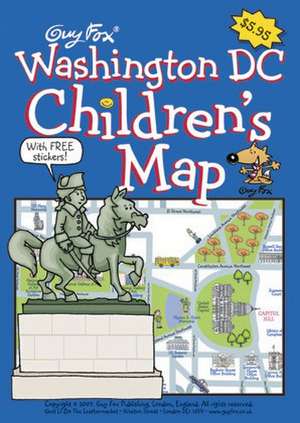 Washington DC Children's Map de Kourtney Harper