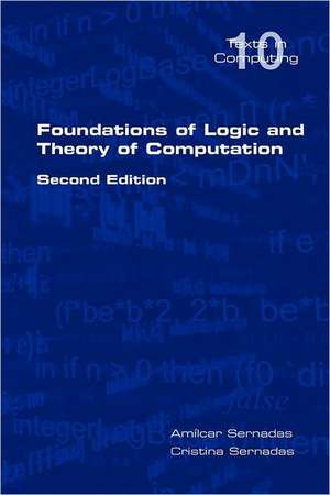 Foundations of Logic and Theory of Computation de A. Sernadas