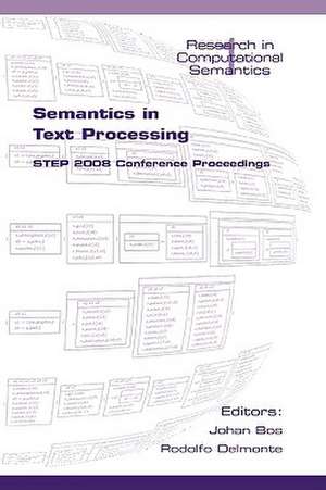 Semantics in Text Processing de Johan Bos