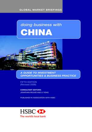 Doing Business with China de Jonathan Reuvid