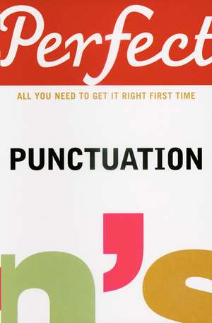 Perfect Punctuation de Stephen Curtis