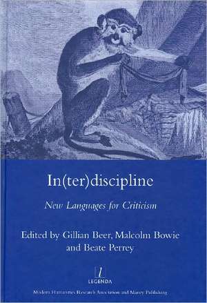 In(ter)discipline: New Languages for Criticism de Gillian Beer
