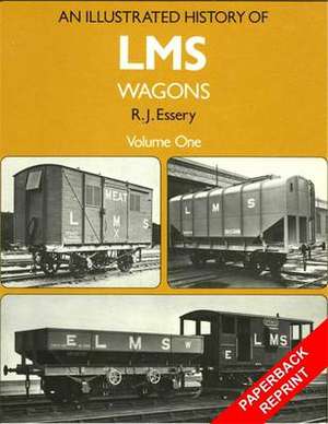 An Illustrated History of LMS Wagons de Bob Essery