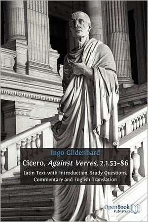 Cicero, Against Verres, 2.1.53-86 de Ingo Gildenhard