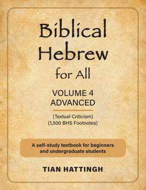 Biblical Hebrew for All de Tian Hattingh
