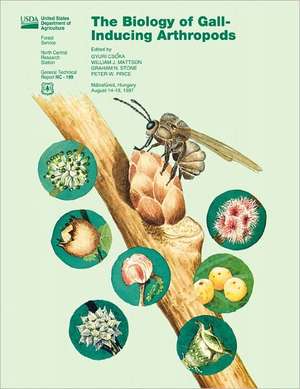 The Biology of Gall-Inducing Arthropods de U. S. Department of Agricuture