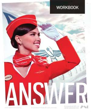 Flight Attendant Answer Workbook de Mark Adam